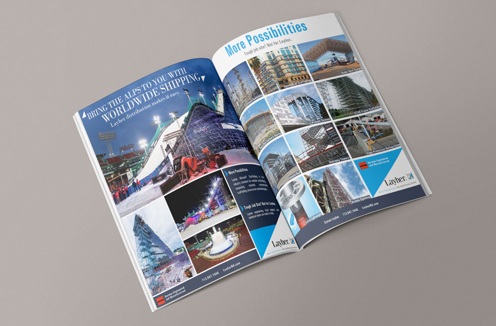 scaffolding print ad